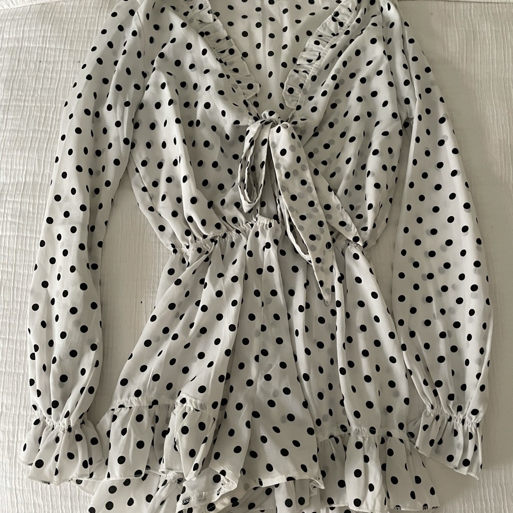 Polka Dot Romper